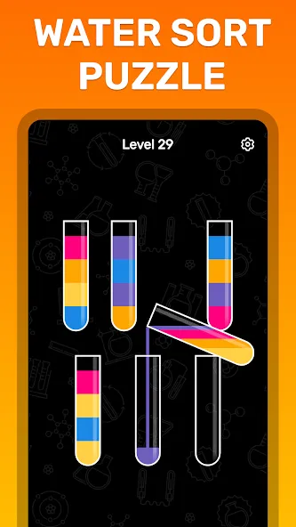 Water Sort Puzzle Color Game  [МОД Много монет] Screenshot 3