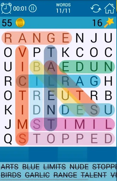 Word Search  [МОД Mega Pack] Screenshot 1