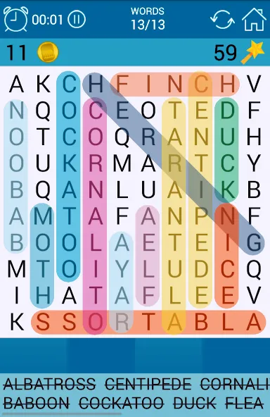 Word Search  [МОД Mega Pack] Screenshot 2