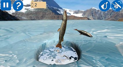Взломанная Рыбалка зимняя 3D (Все разблокировано) на Андроид