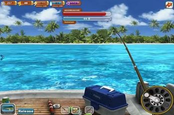 Взломанная Fishing Paradise 3D Free+ (Бесконечные деньги) на Андроид