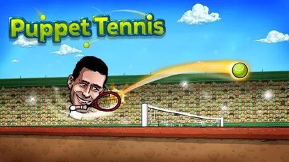 Взломанная Puppet Tennis-Удар Справа (На русском языке) на Андроид